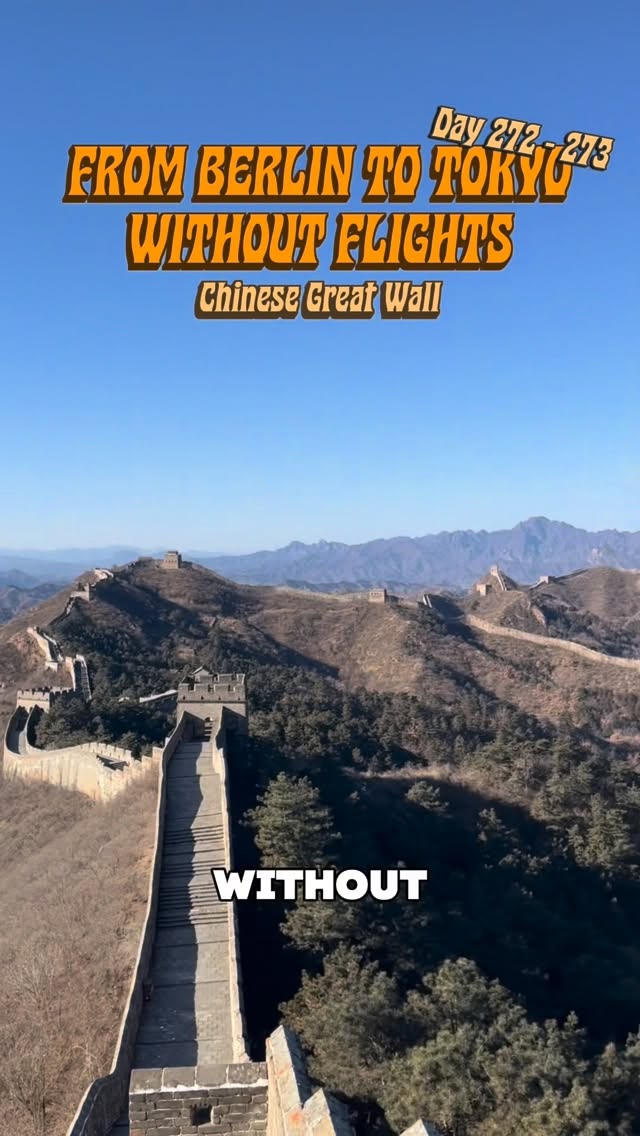 Quiet Great Wall Sections Near Beijing
