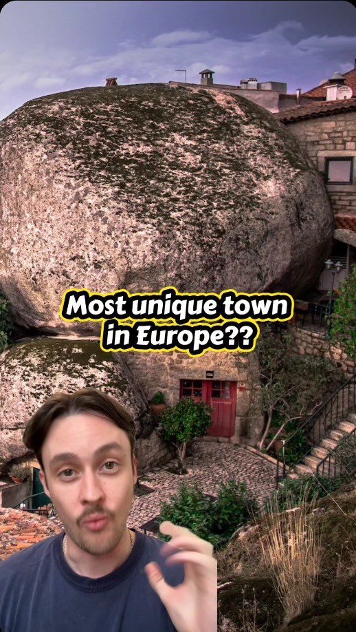 Village Built Around Giant Boulders in Central Portugal