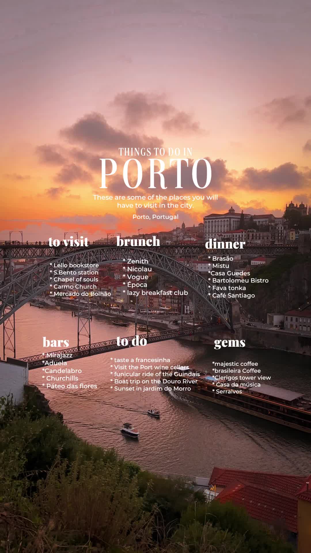 24 Places in Porto