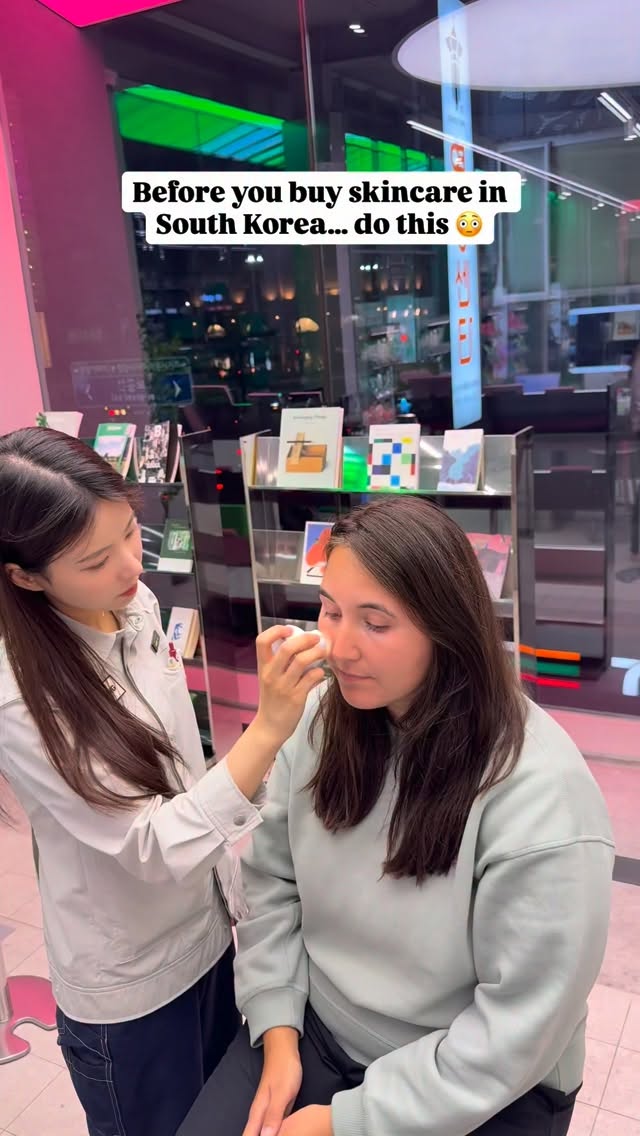 Seoul's Olive Young Offers Free Skin Analysis