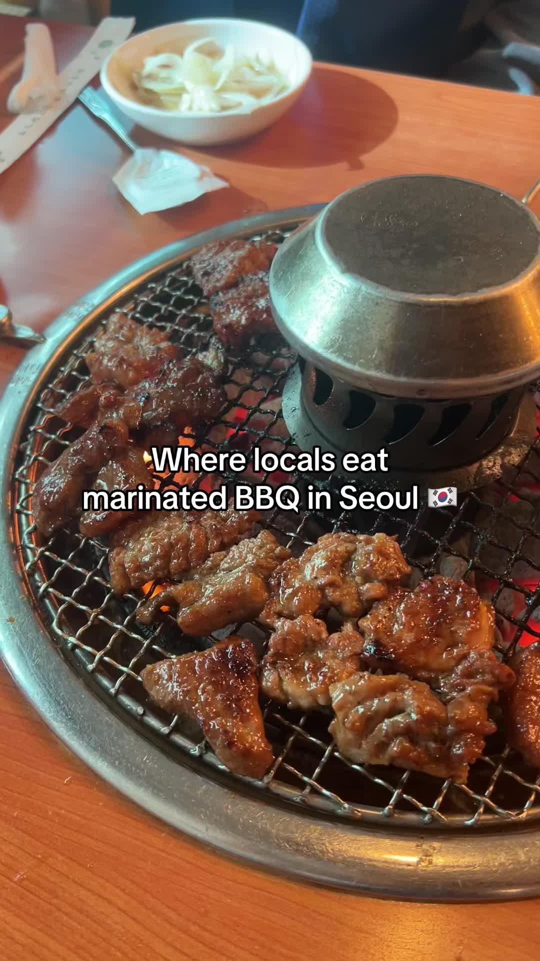 Yanghwajeong Marinated Pork BBQ with Charcoal Grill