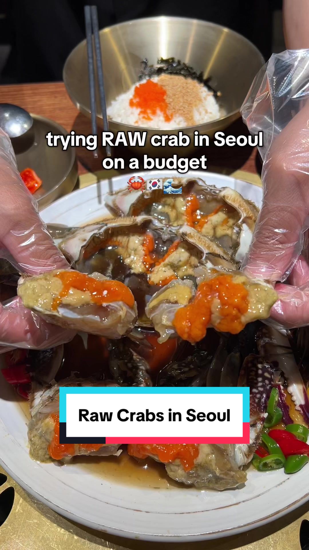 Fresh Crab Restaurant In Seoul