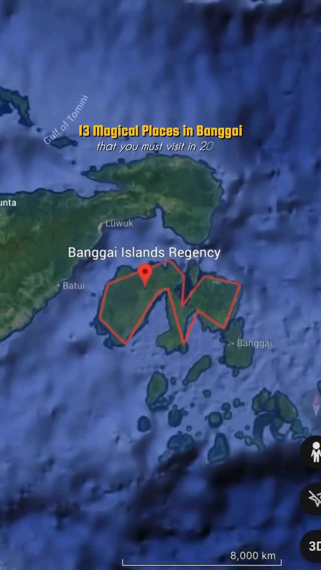 13 Landmarks in Central Sulawesi