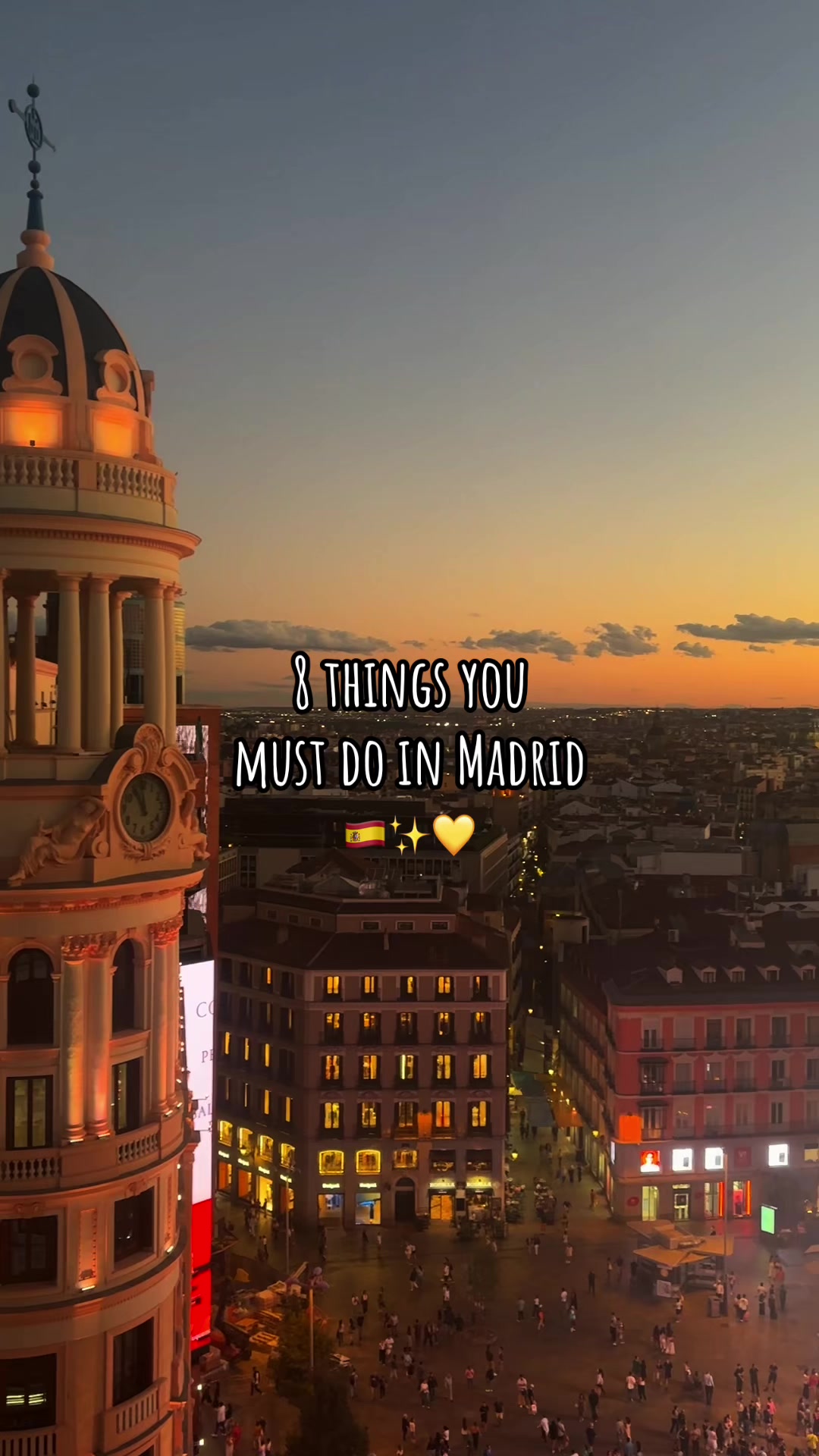 Explore Vintage Shops and Rooftop Bars in Madrid