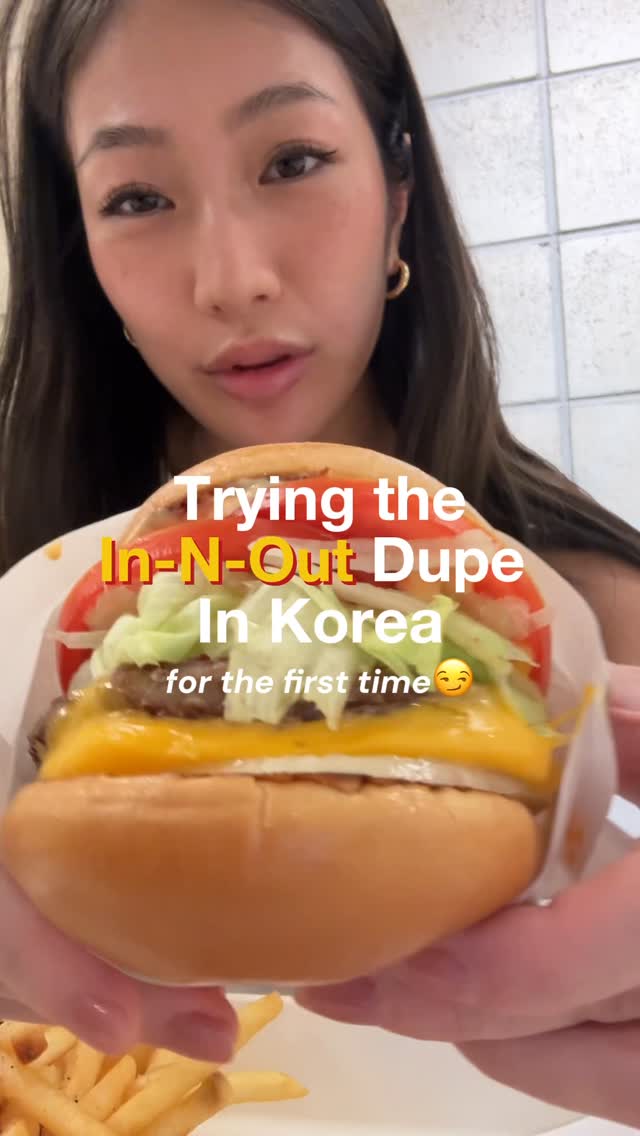 Korean Burger Joint Near Samseong Station
