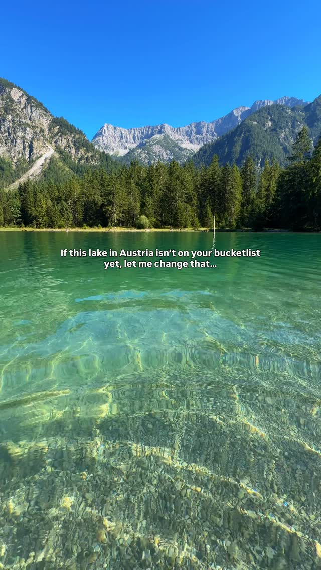 Plansee: A Beautiful Austrian Nature Destination