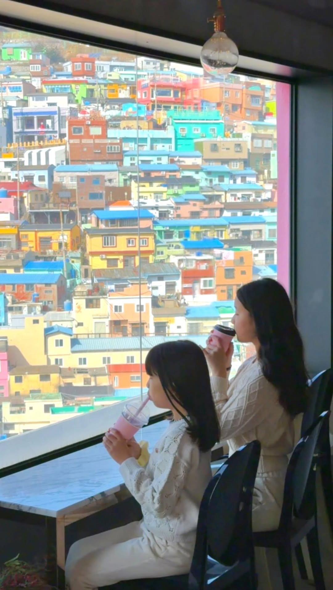 Busan Village Views From Gamcheon Culture Village Cafe