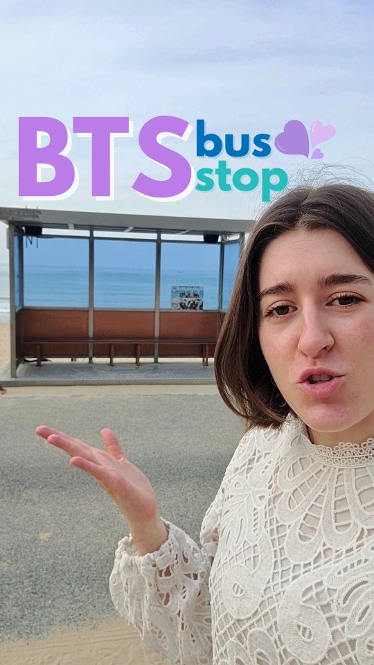 BTS Bus Stop in Gangneung