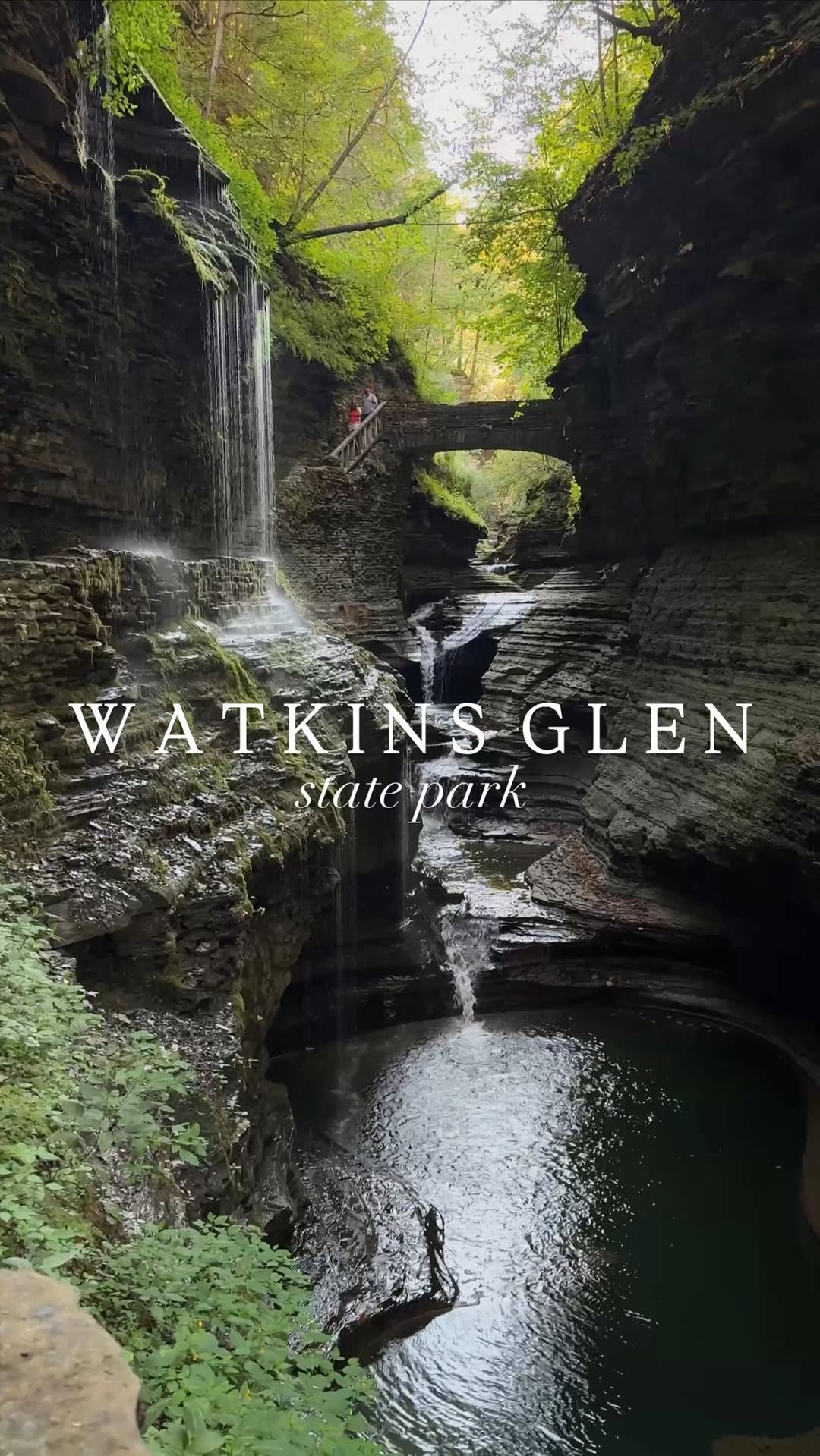 Watkins Glen Gorge Trail Waterfalls