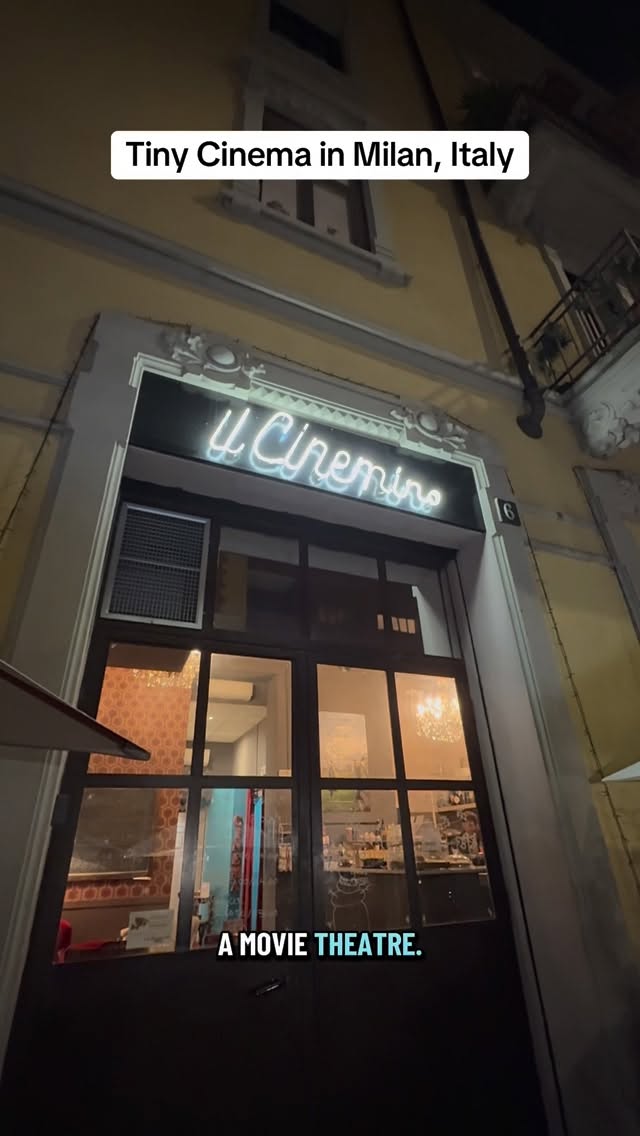 Milan's Intimate Indie Film Destination