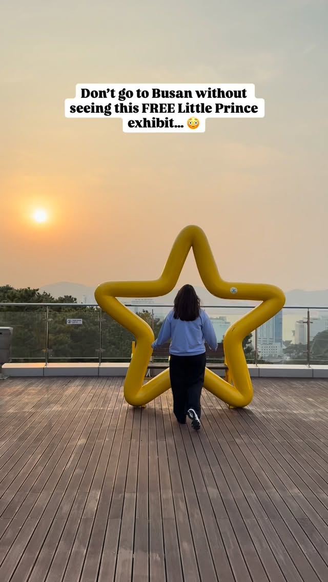 Free Little Prince Exhibit In Songdo Sky Park