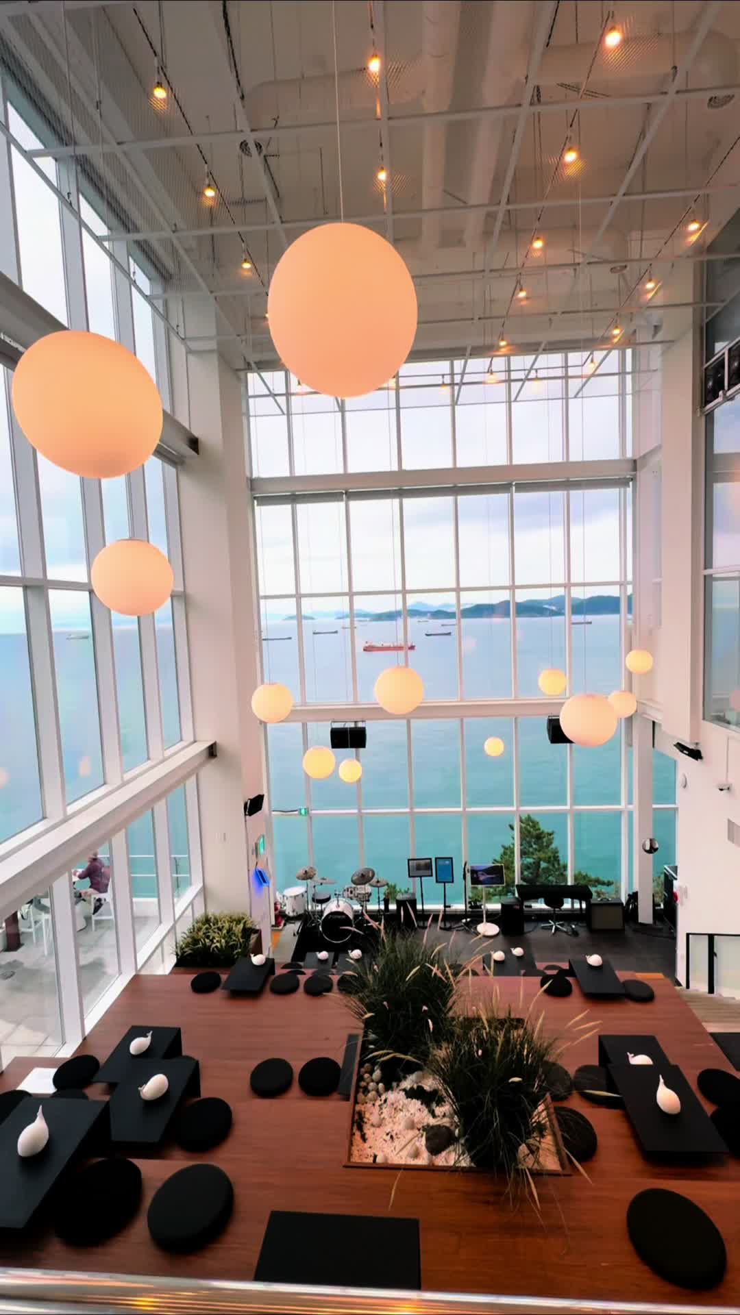 Busan's Best Coastal Views: Village and Cafe