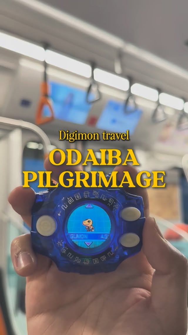 Digimon Landmarks in Tokyo's Odaiba