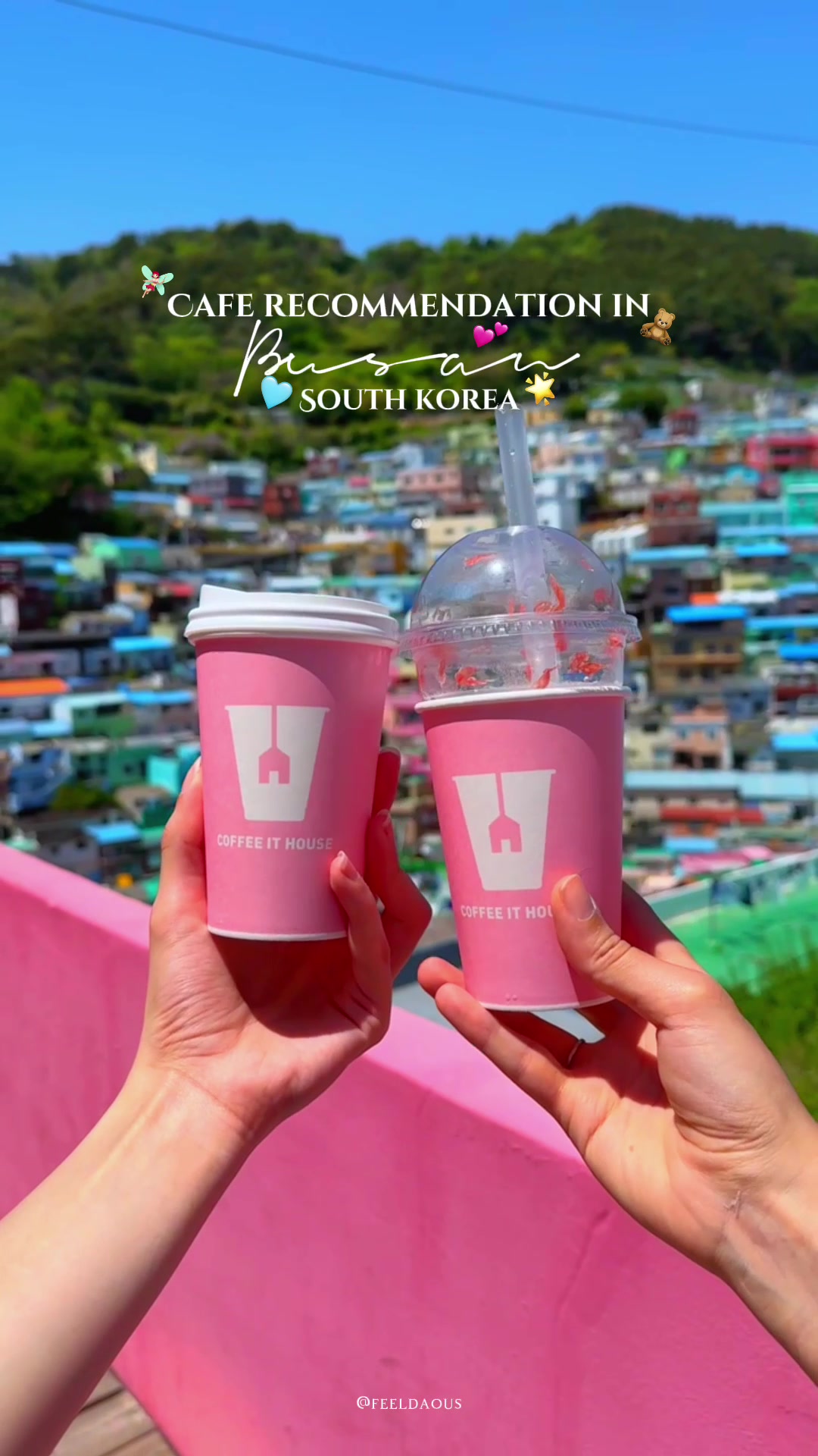Busan's Gamcheon Village Offers Scenic Cafe Views