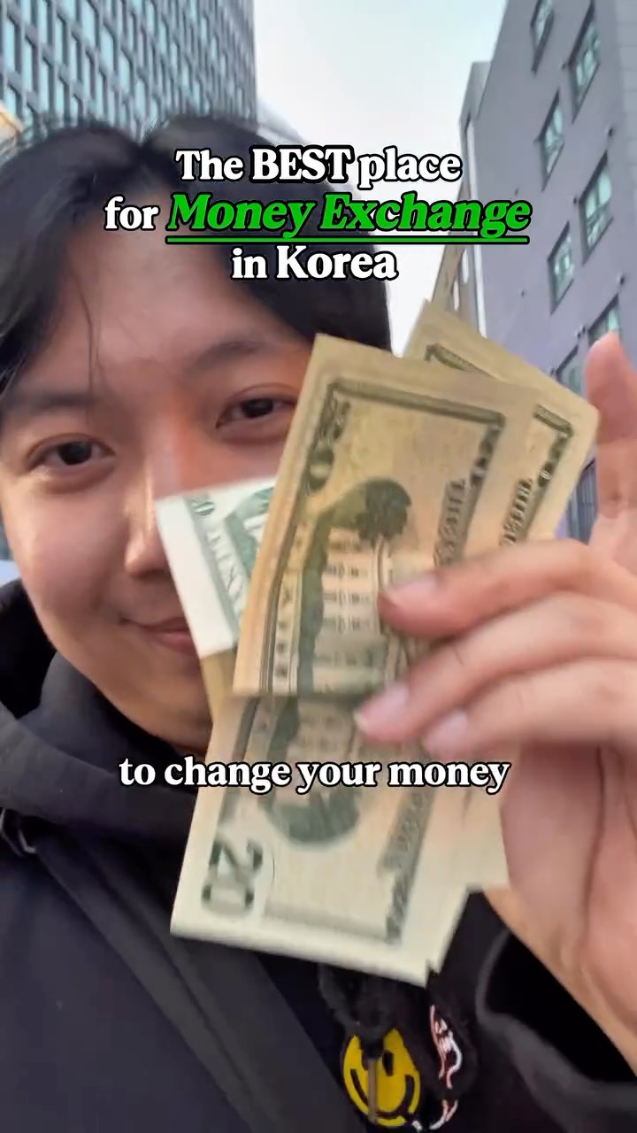 Best Currency Exchange in Myeongdong