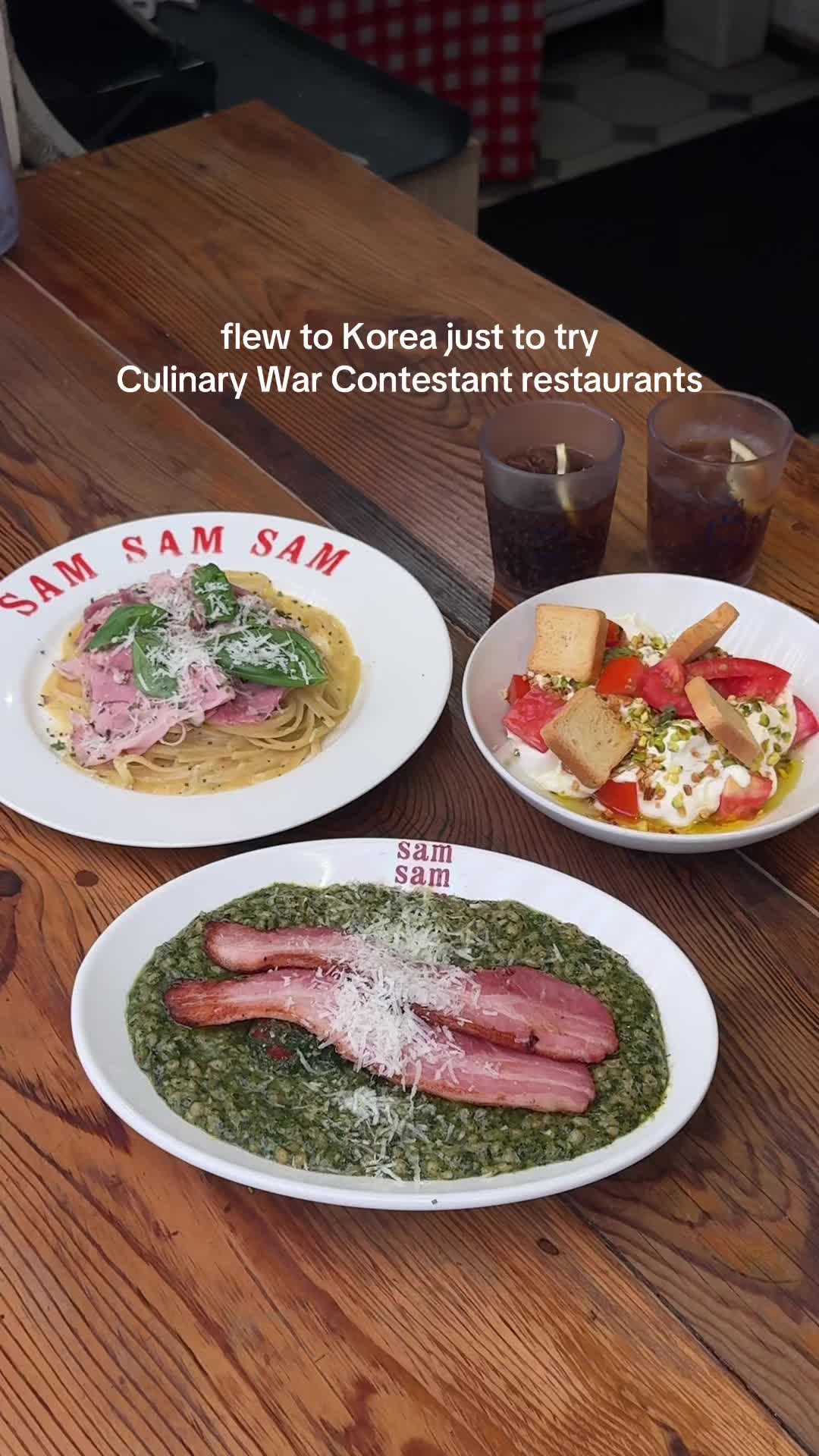 Sam's Restaurant Bucket List Challenge