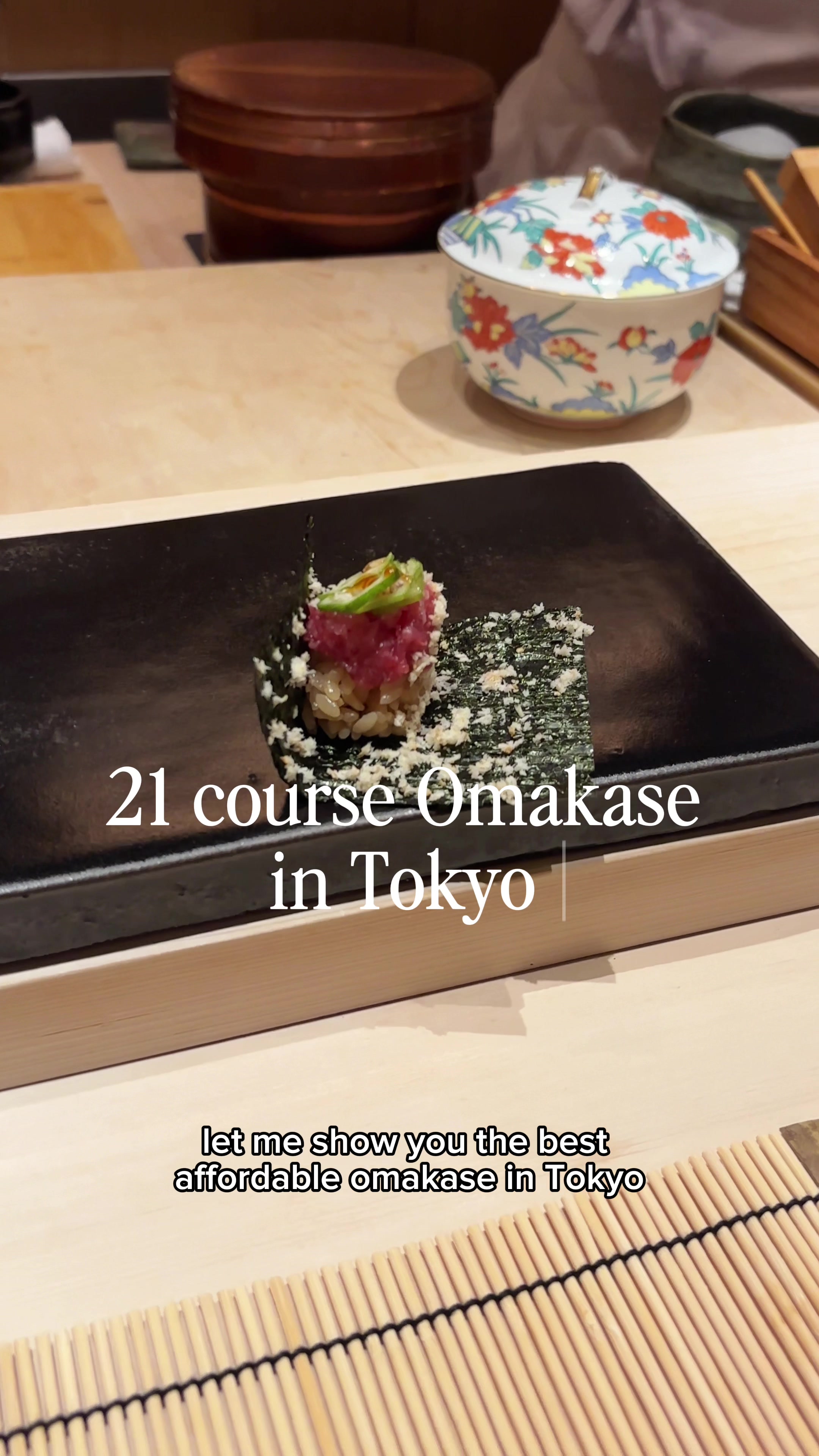 Shibuya Sushi Labo Omakase Experience