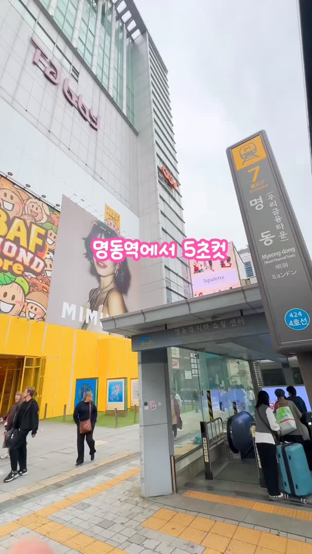 Large Variety Store Near Myeongdong Station