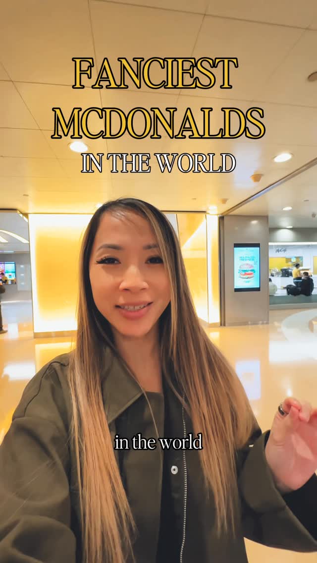 McDonald's and Admiralty Station in Hong Kong