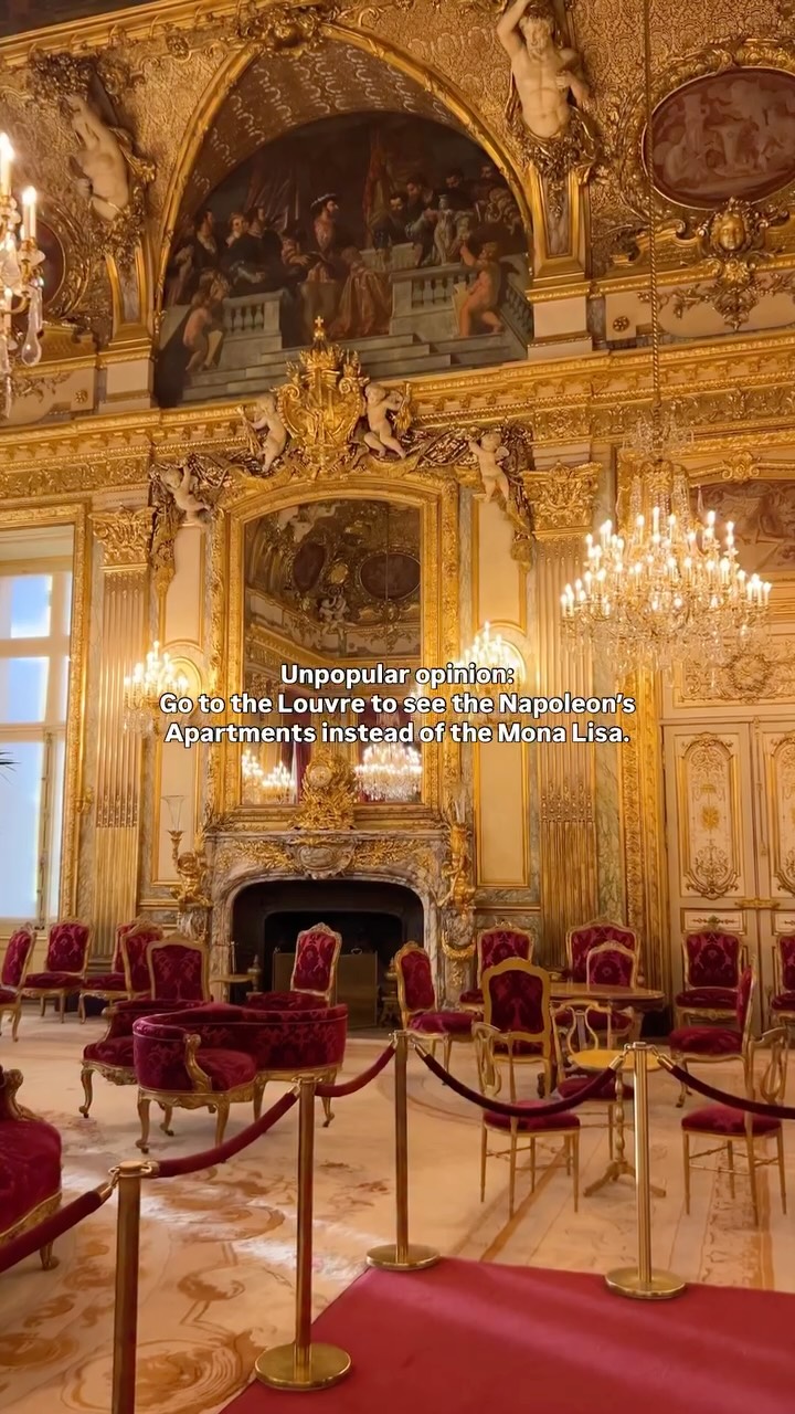 Hidden Napoleon Apartments Within the Louvre