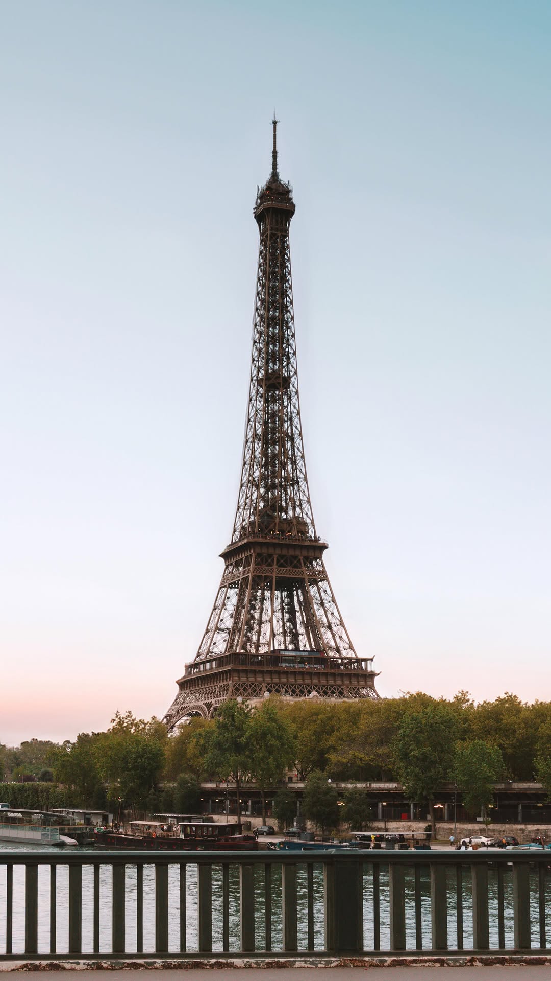 Eiffel Tower Views From A Parisian Museum