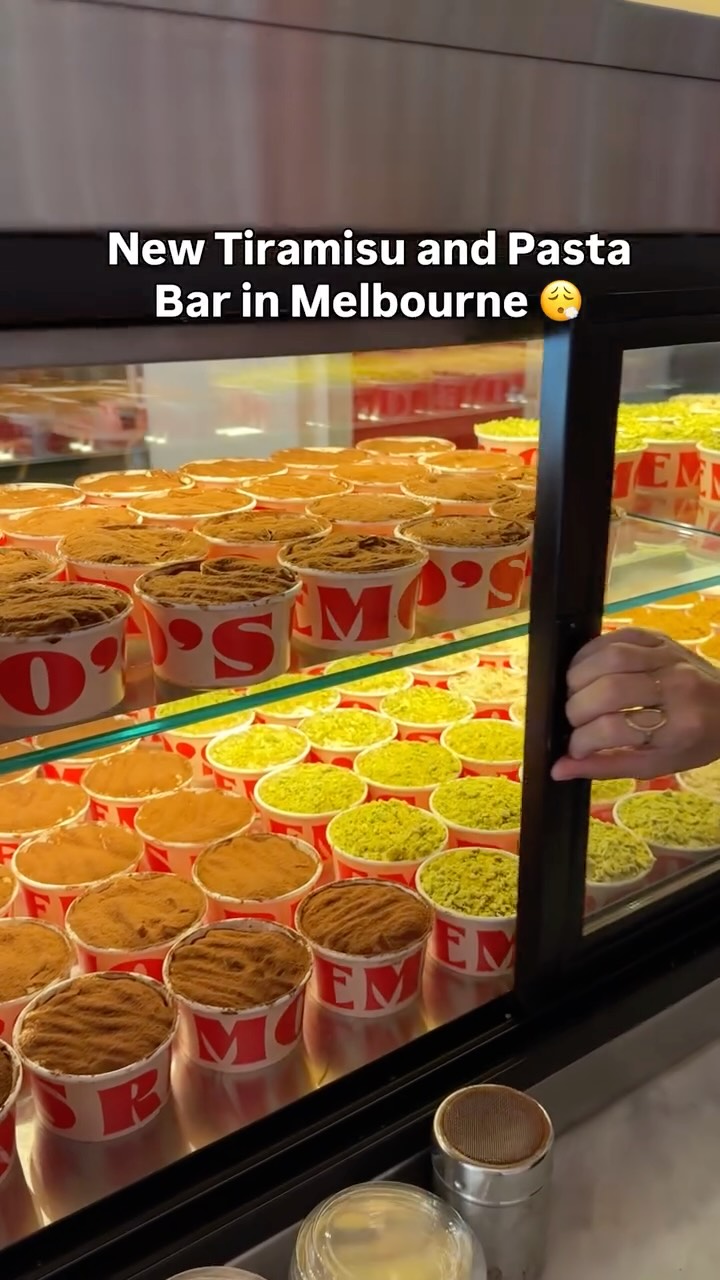 Melbourne's New Pasta and Tiramisu Spot