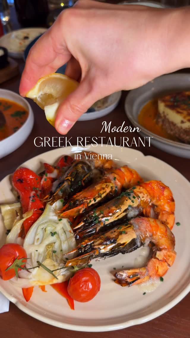 Stylish Viennese Restaurant Offers Modern Greek Dishes