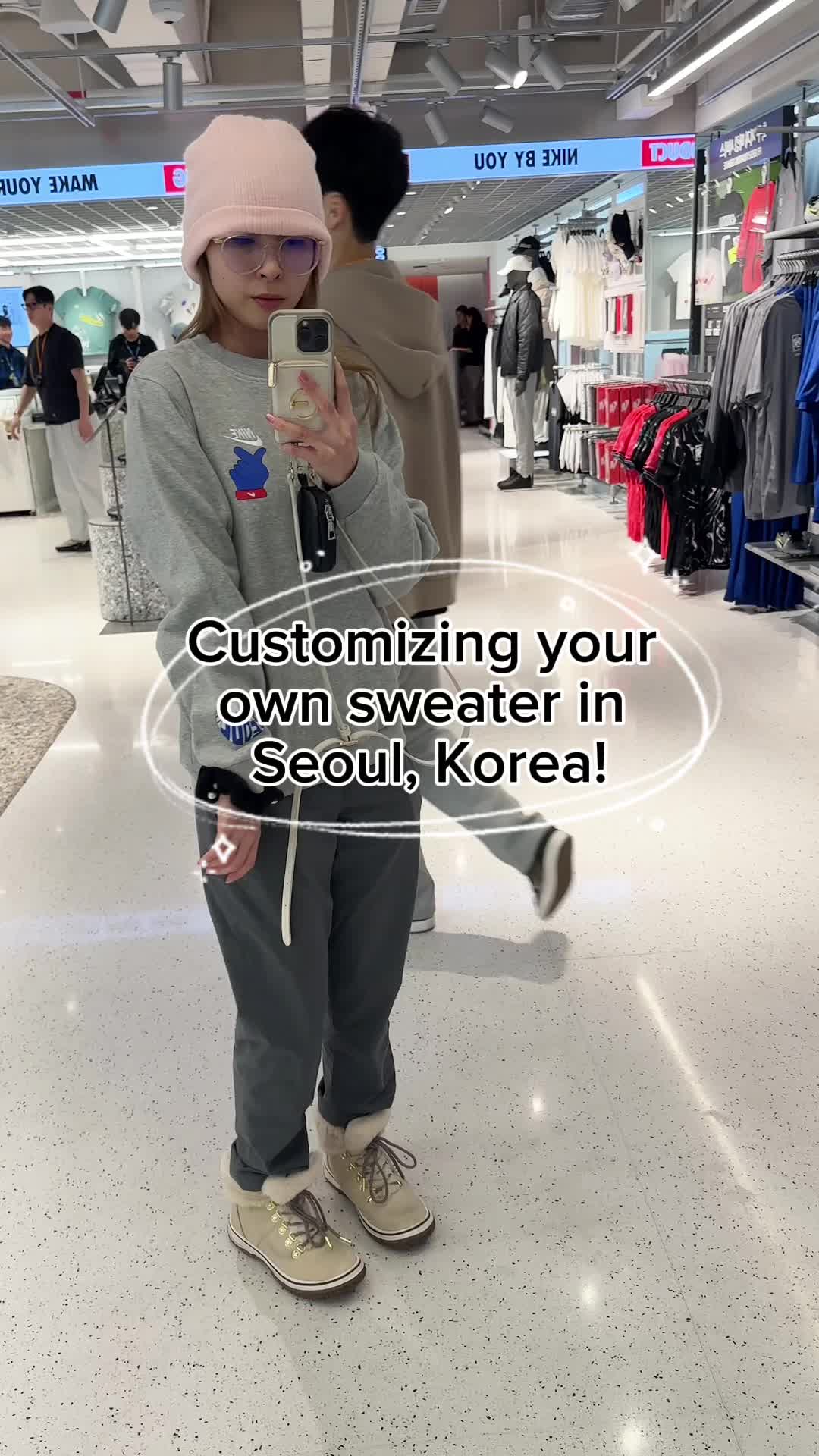 Customizable Apparel Available at Seoul Nike Stores