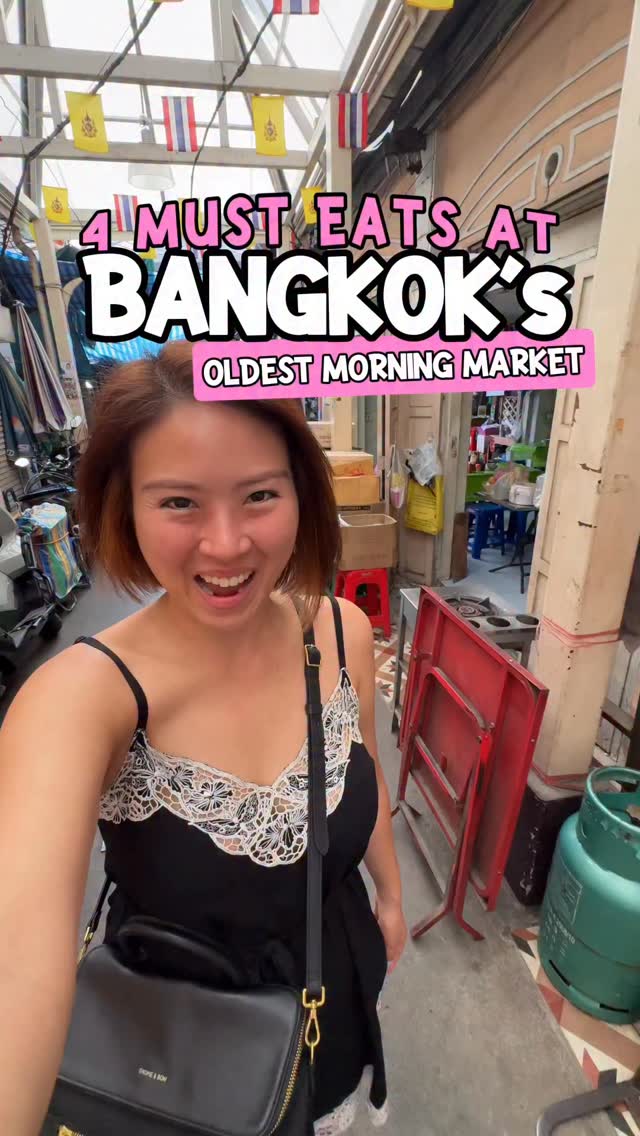Oldest Bangkok Market Offers Multi-Generational Food Stalls