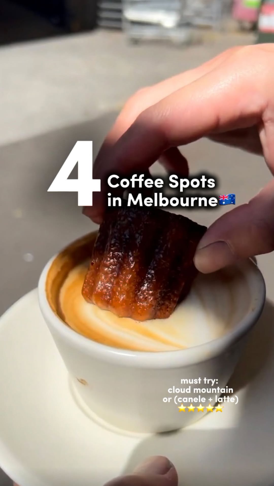4 Cafes in Melbourne