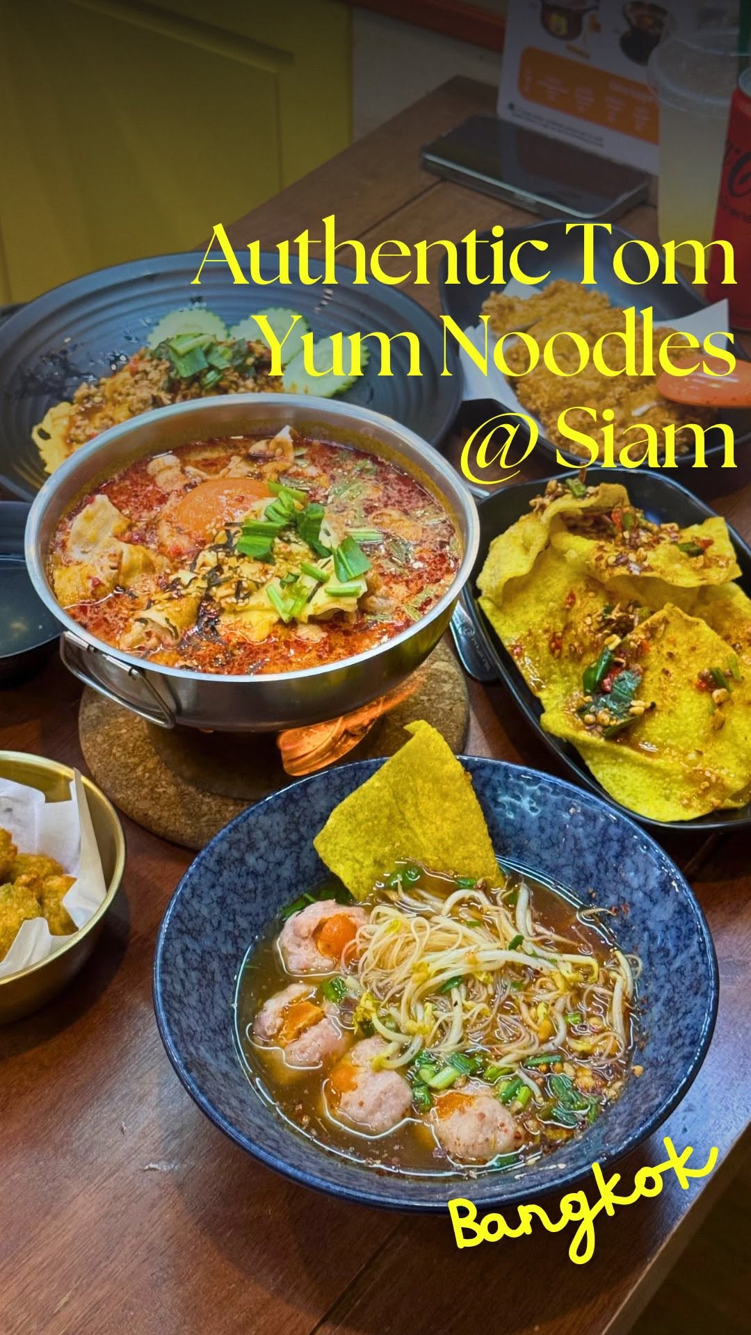 Authentic Tom Yum Noodles In Bangkok