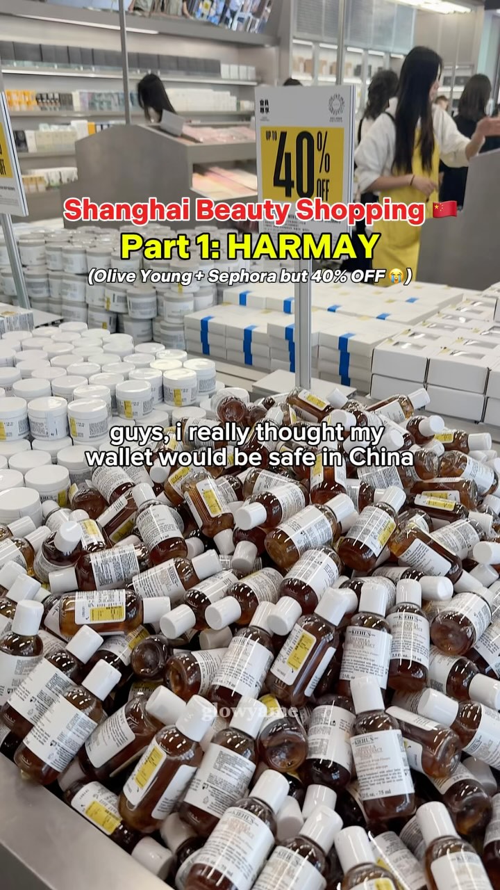 Shanghai Beauty Shopping: Harmay and Other Stores