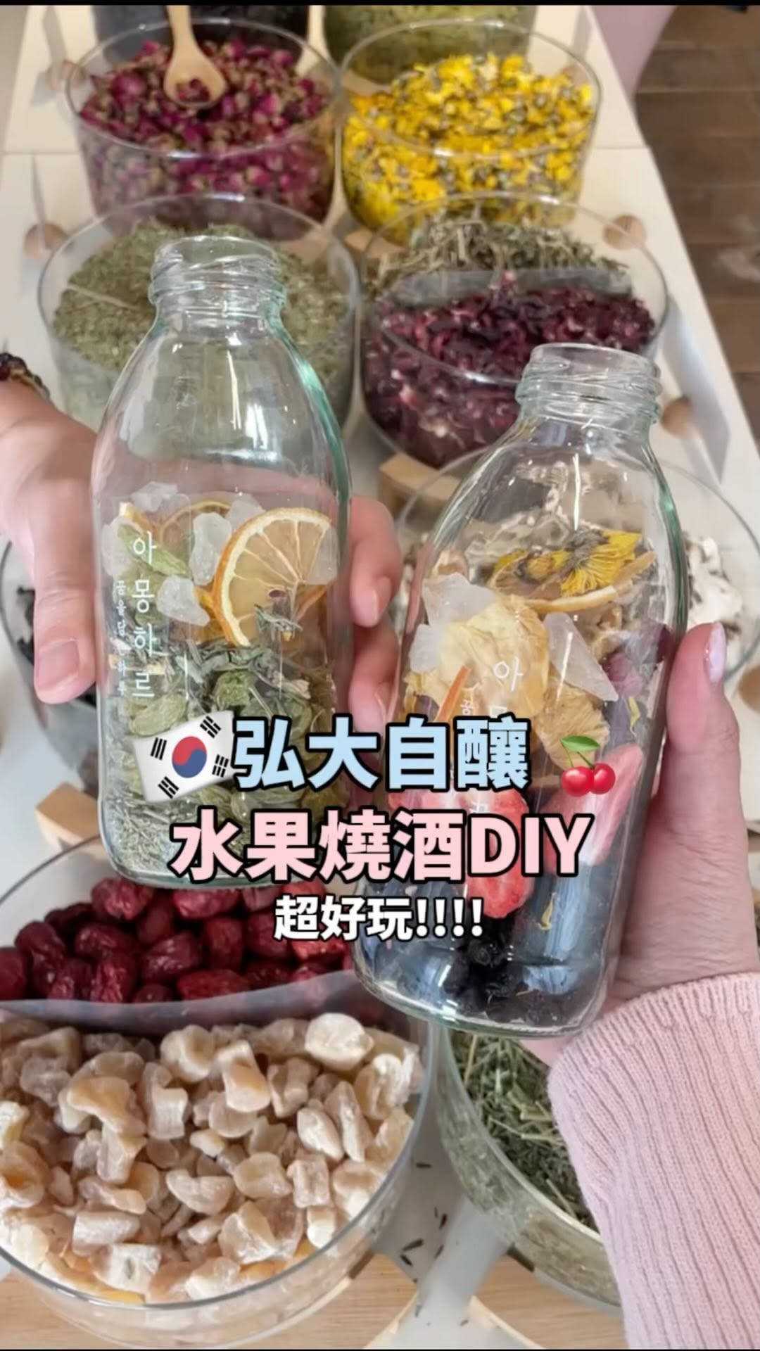DIY Fruit Soju Making Class in Hongdae