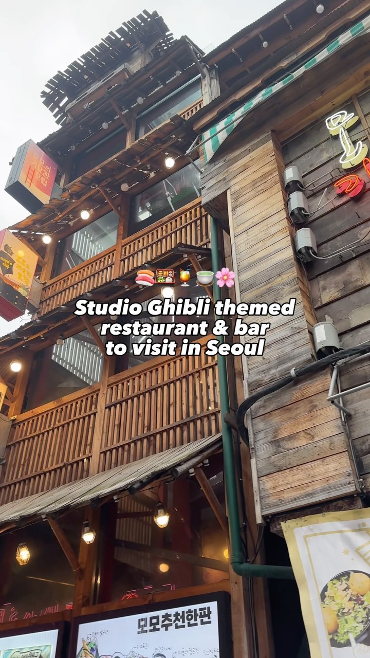 Itaewon Izakaya Channels Ghibli Movie Magic