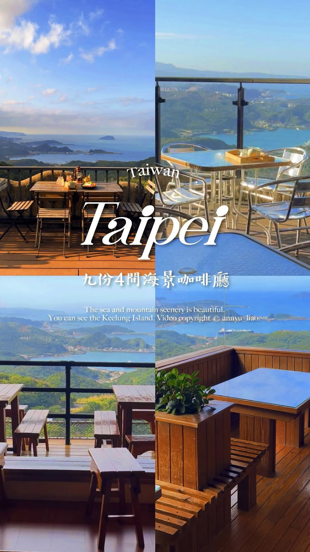 Nine Cafes With Beautiful Mountain and Sea Views