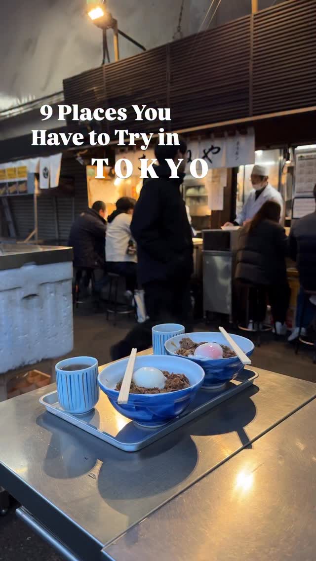 9 Restaurants in Tokyo