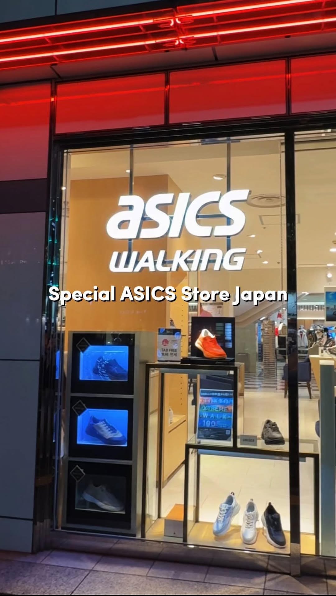 ASICS Stores Offer Walking Shoe Collections