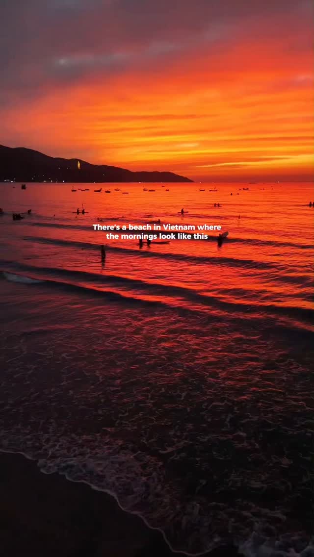 My Khe Beach: Vietnam's Beautiful Coastal Sunrise