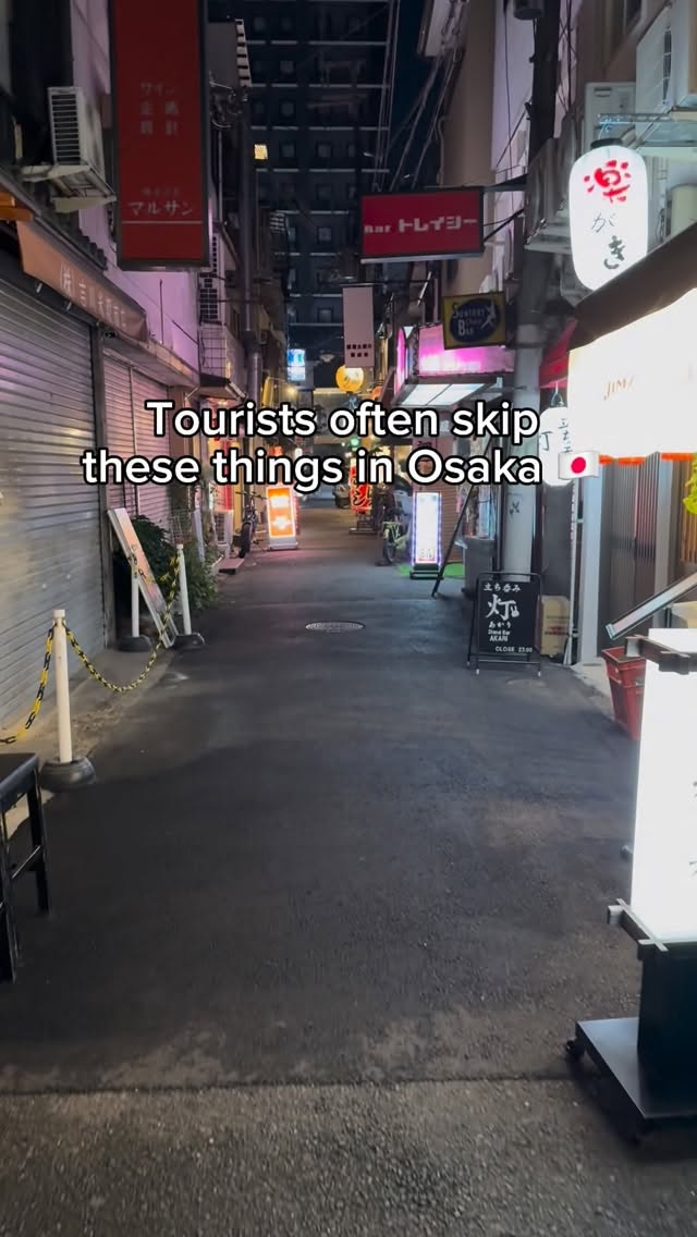 6 Places in Osaka