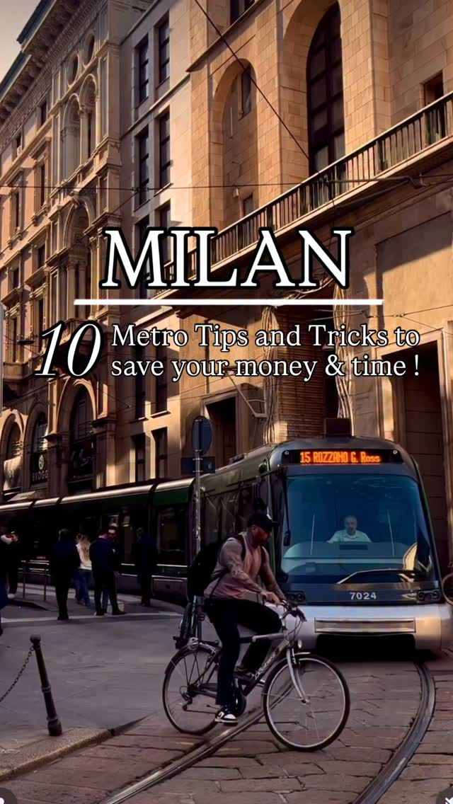 Milan Public Transport Tips and Safety