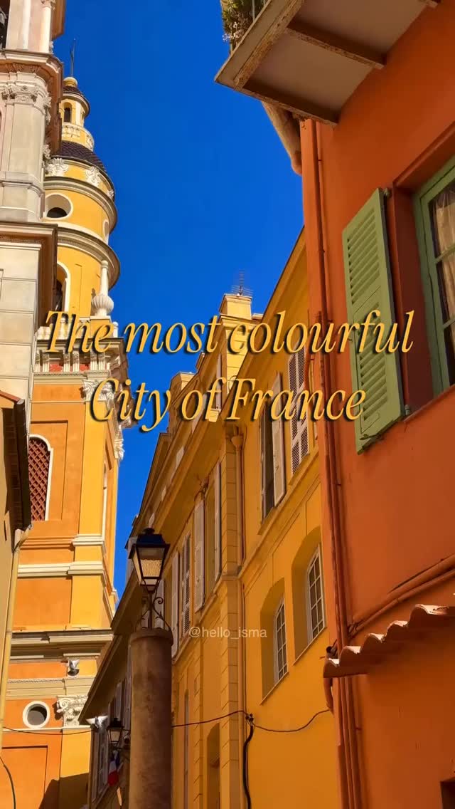 Basilica Overlooking Menton's Colorful Coast