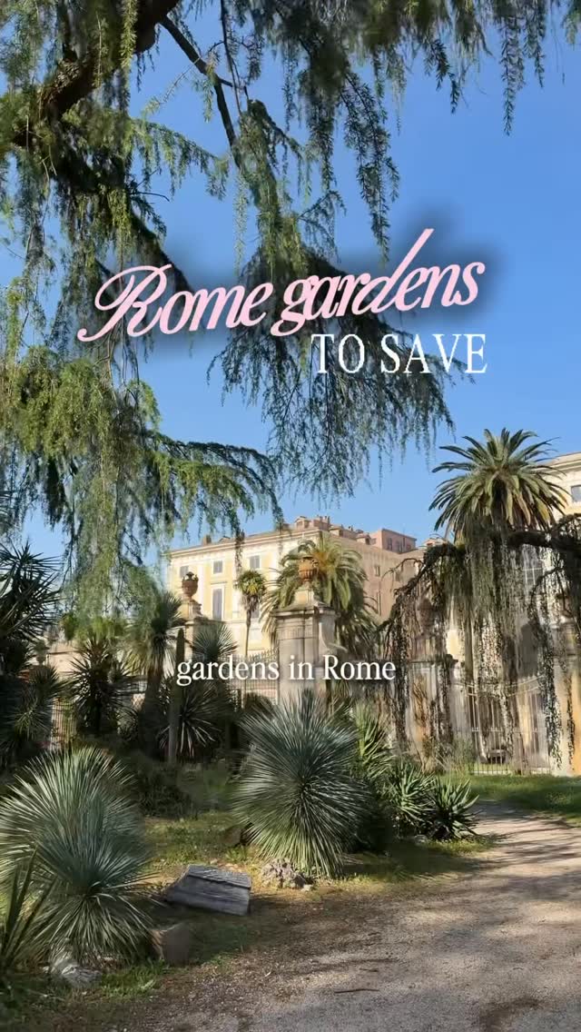 Rome's Lush Botanical Garden Offers Green Escape