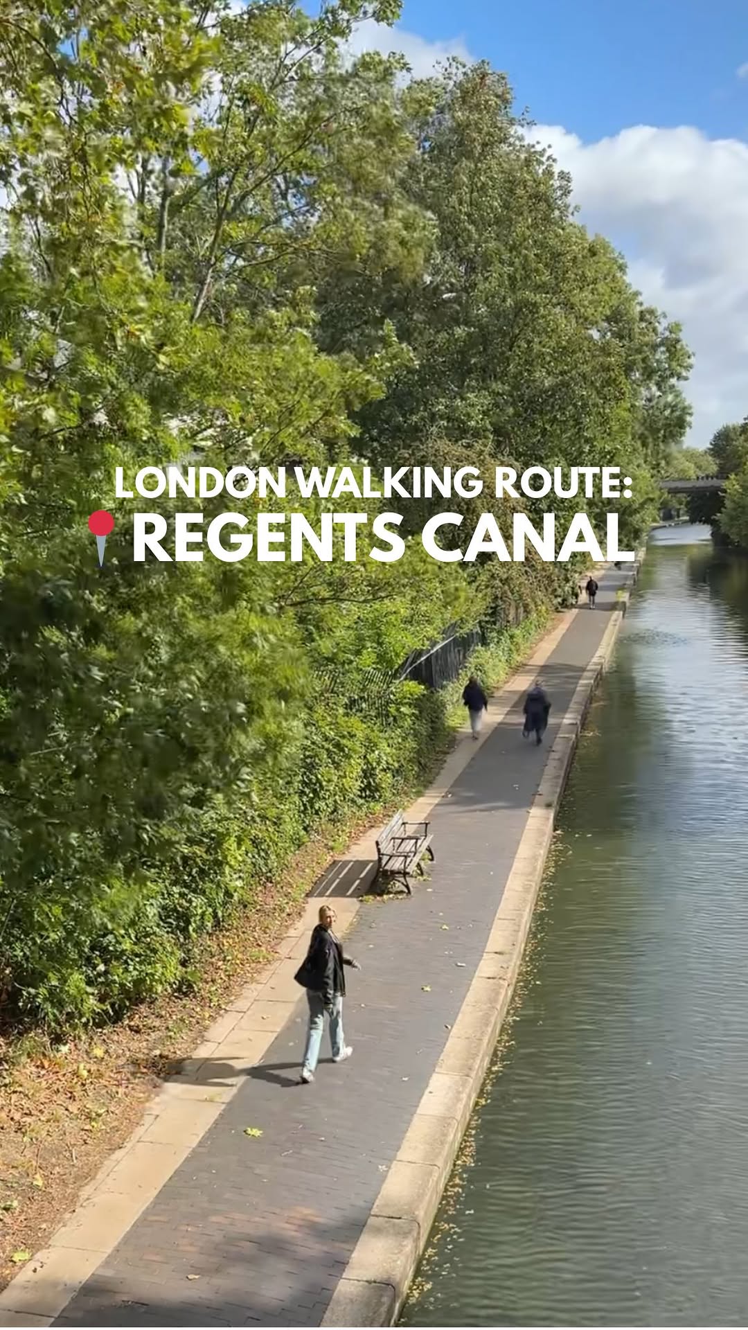 Regent's Canal Walk From Edgware Road to King's Cross