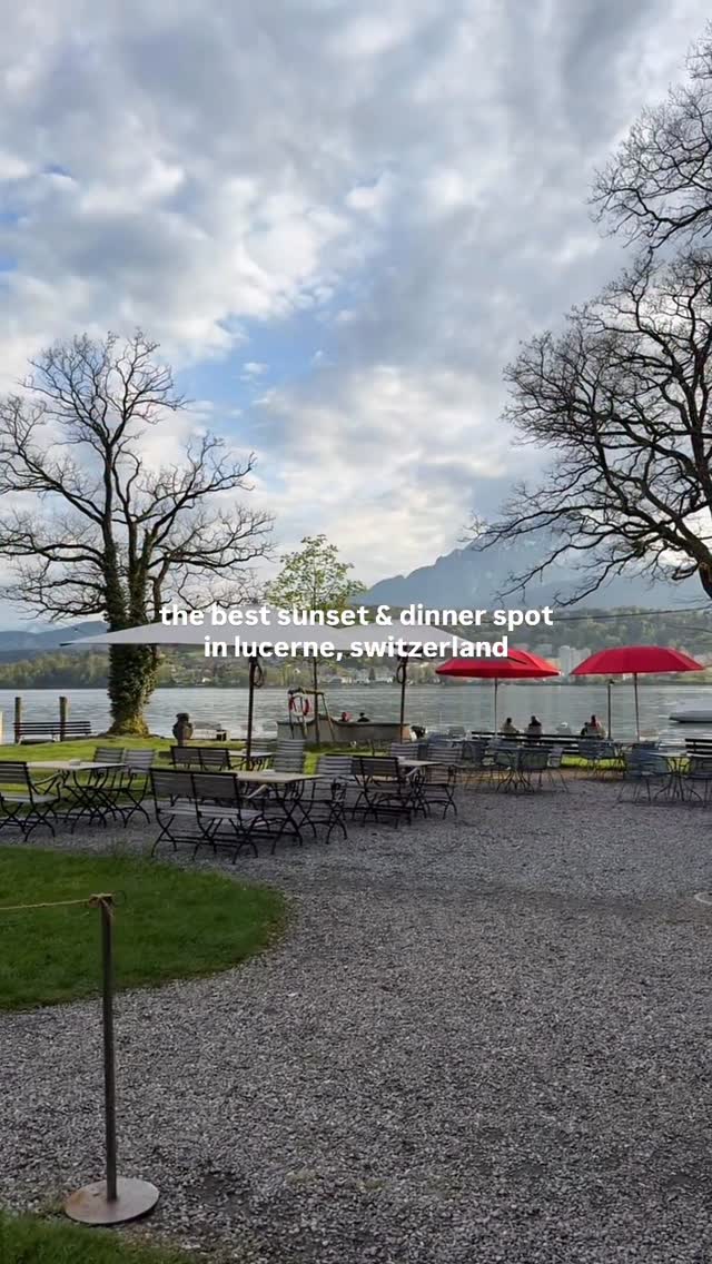 Sunset Bar Lucerne's Waterside Views