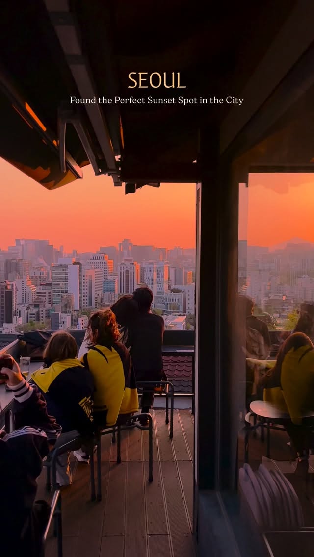 Seoul Sunset Cafes: Naksan Park & Cafe Gaeppul