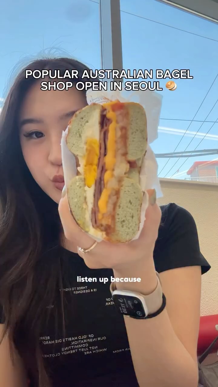 Australian Bagel Shop Opens in Seoul