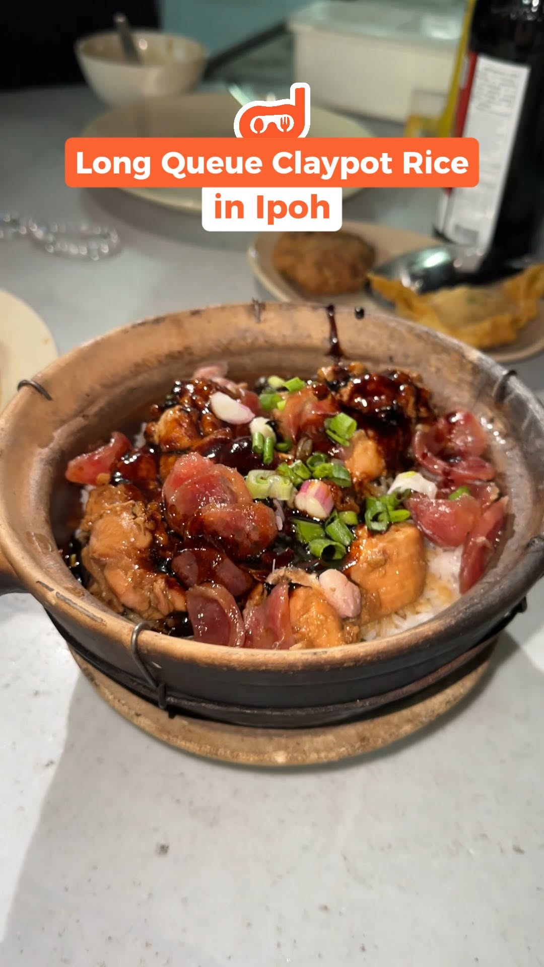 Ipoh's Famous Claypot Chicken Rice