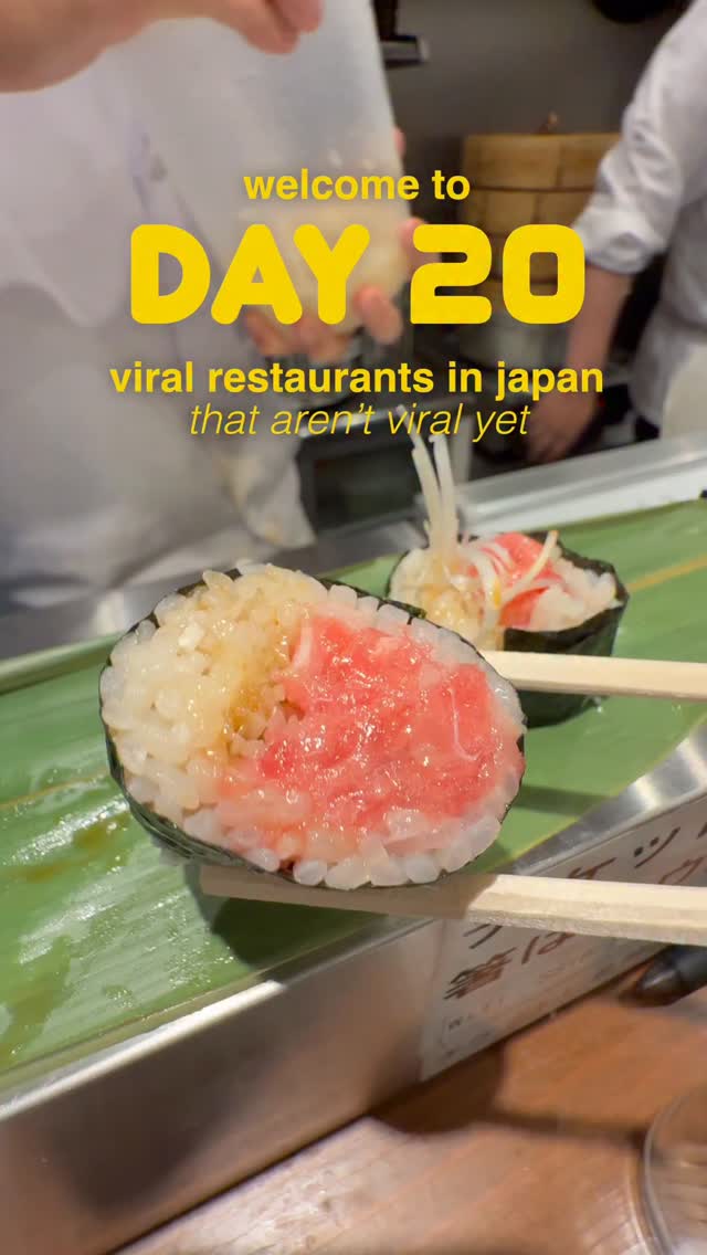 Tokyo's Best Standing Sushi Bar