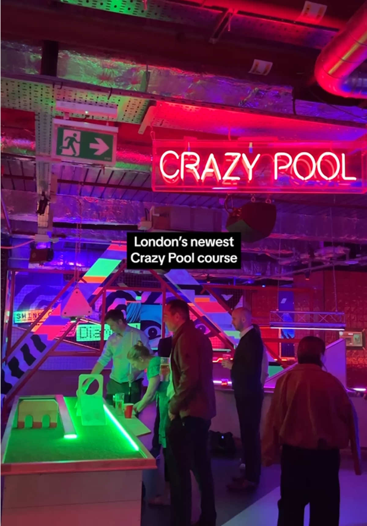 Roxy Ball Room London St Mary Axe Crazy Pool