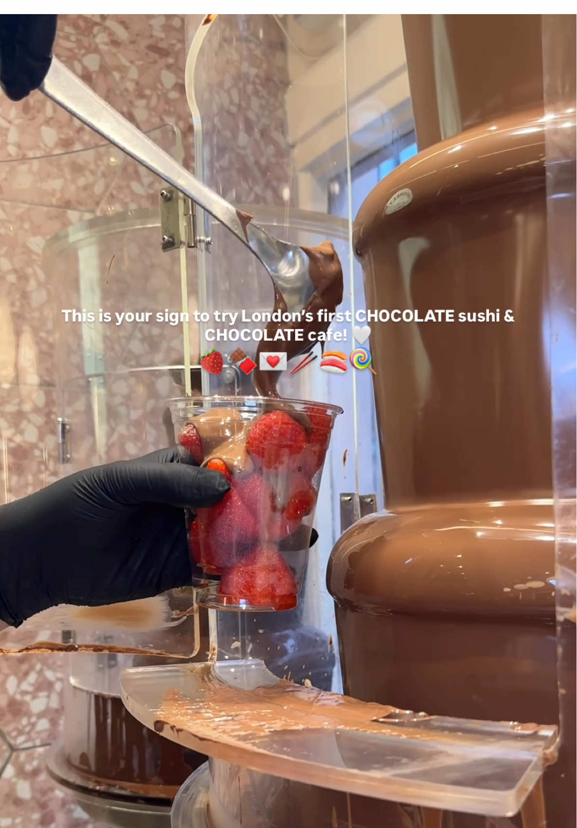 Chocolate Sushi and Desserts Cafe in London